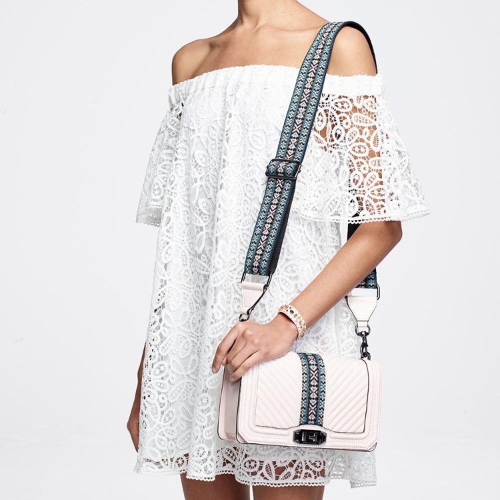 Rebecca Minkoff Jacquard Love Crossbody